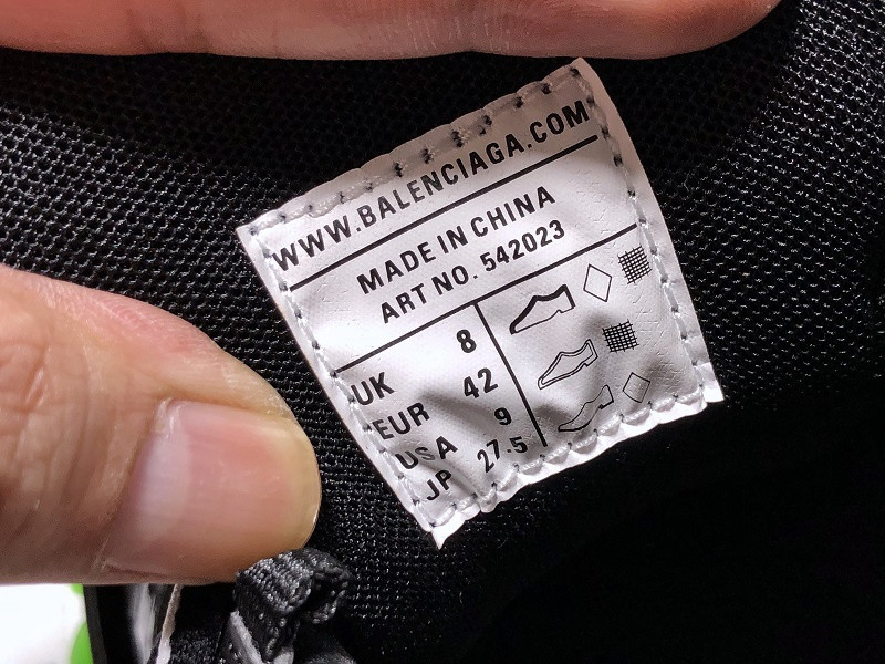 Ba*len*cia*ga track trainer (black glow) 570391 w1gb1 1003