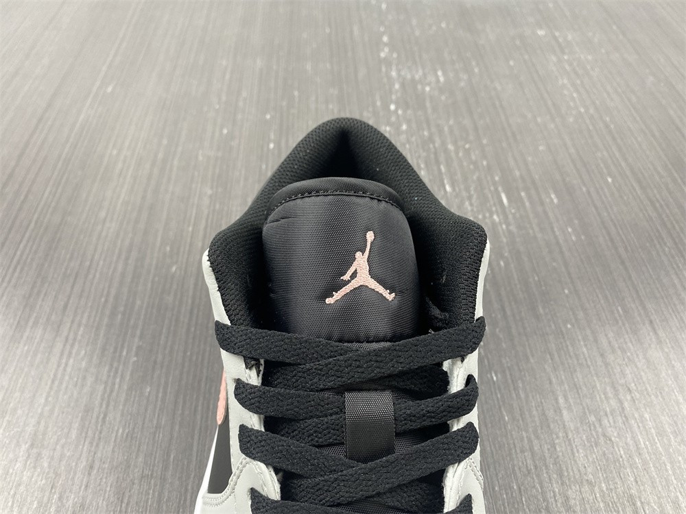 Jordan 1 Low Black Grey Pink 553558-062