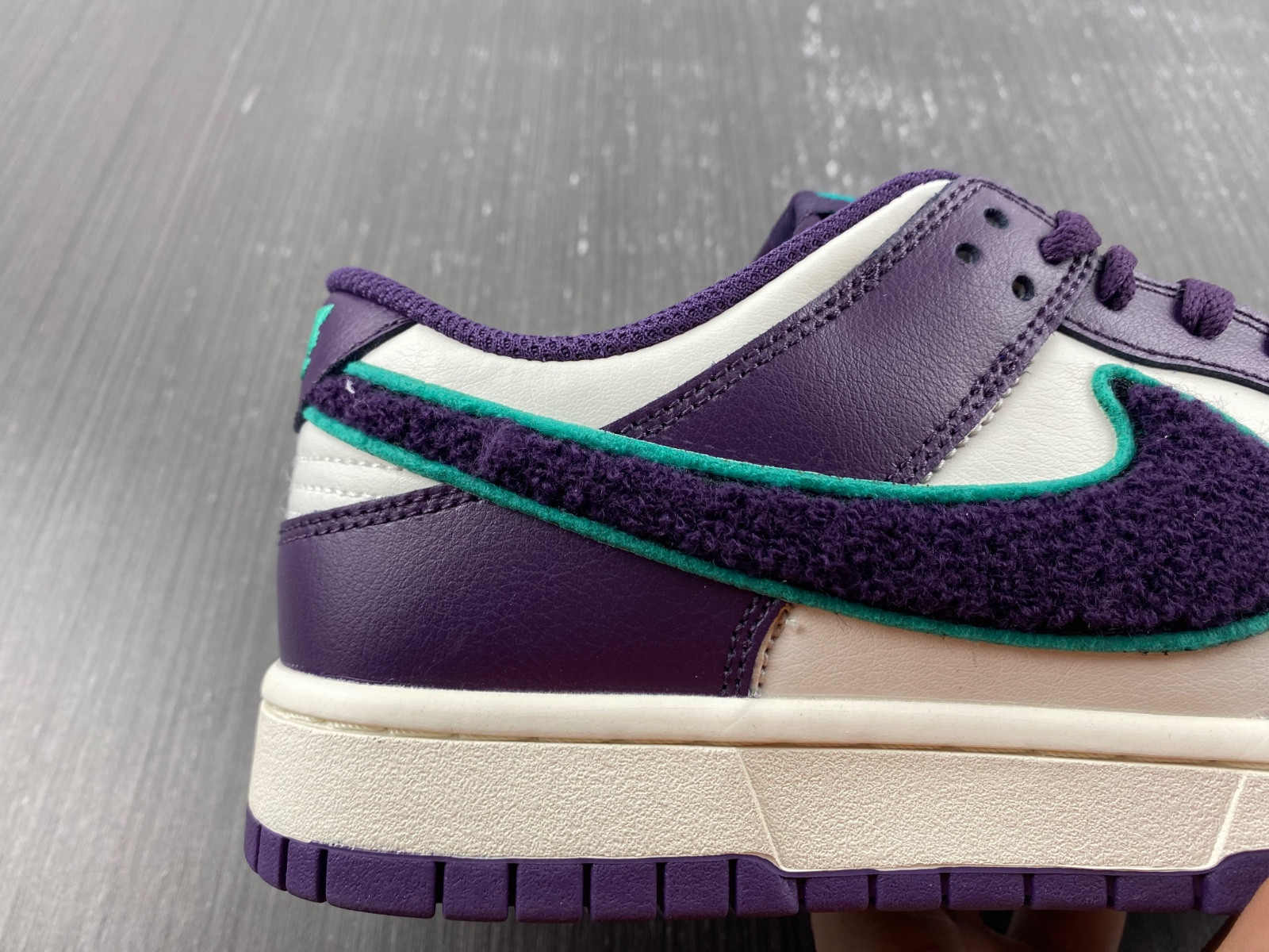 Nike Dunk Low Chenille White Purple DQ7683-100