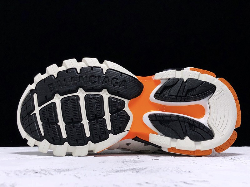Ba*len*cia*ga track trainer (white orange) 542023 w1gb1 9059