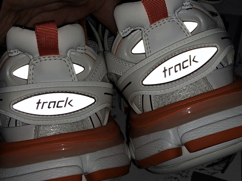 Ba*len*cia*ga track trainer (white orange) 542023 w1gb1 9059