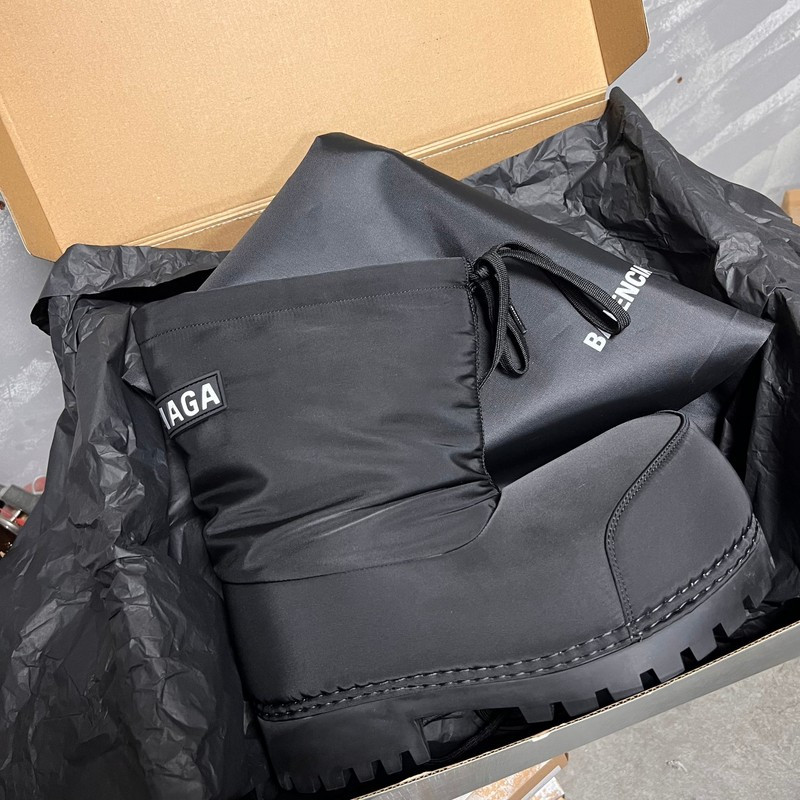 Balenciaga Alaska High Boot in black nylon