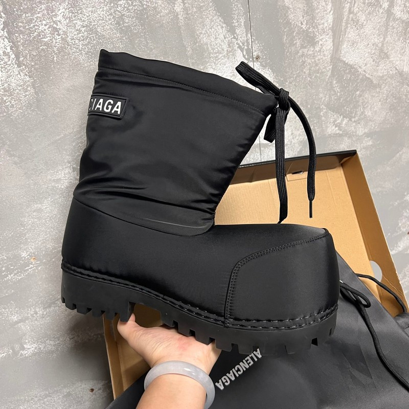 Balenciaga Alaska High Boot in black nylon