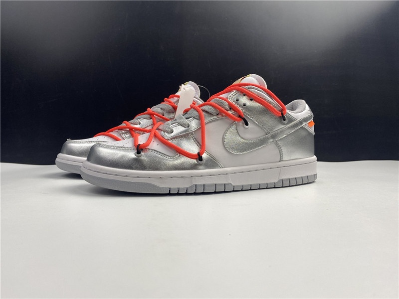 OW X Dunk Low LTHR CT0856-800