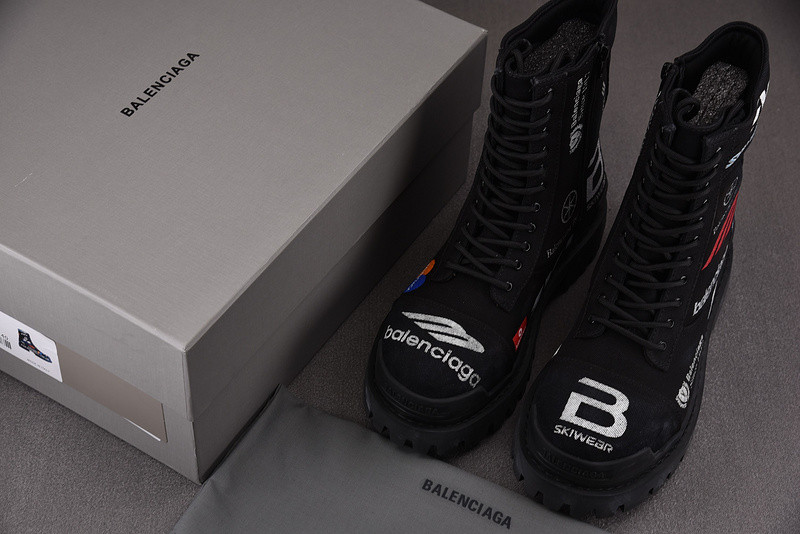 BALENCIAGA STRIKE COMBAT BOOT