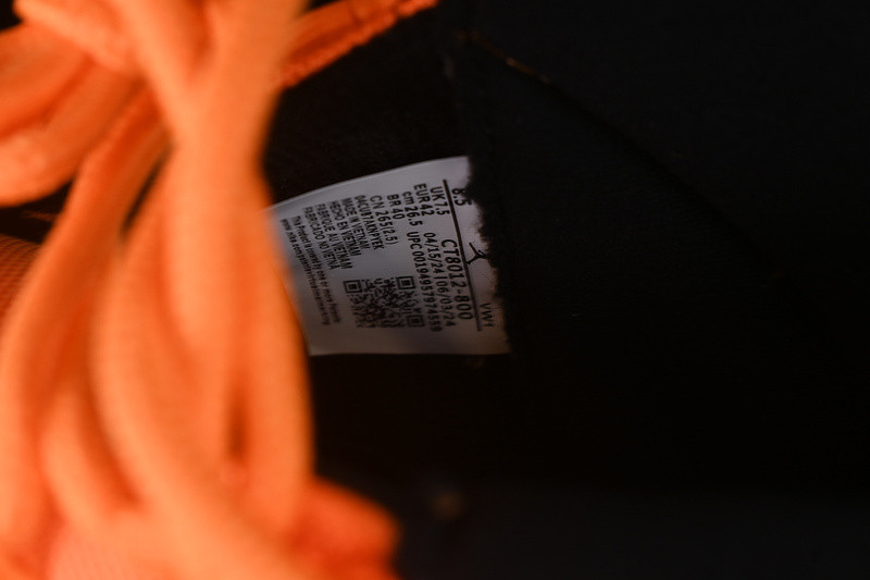 Air Jordan 11 Retro Black Orange CT8012-800