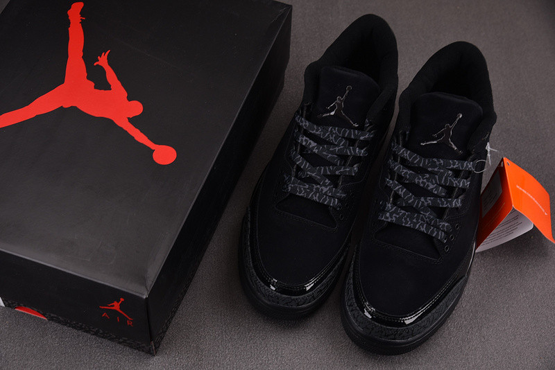 Air Jordan 3 "Black Cat" 2025 CT8532-001