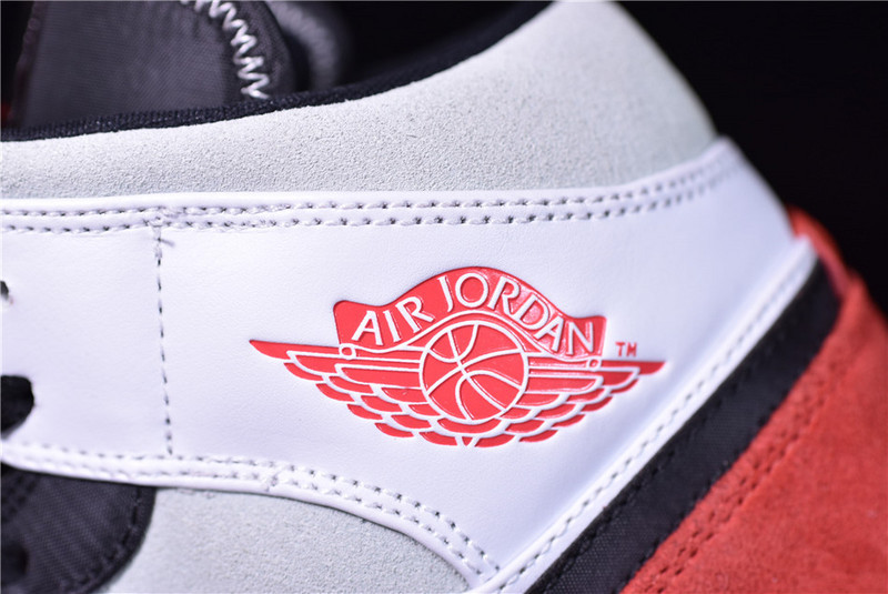 NK Air Jordan 1 Mid SE"Track Red/Union"AJ1 852542-100