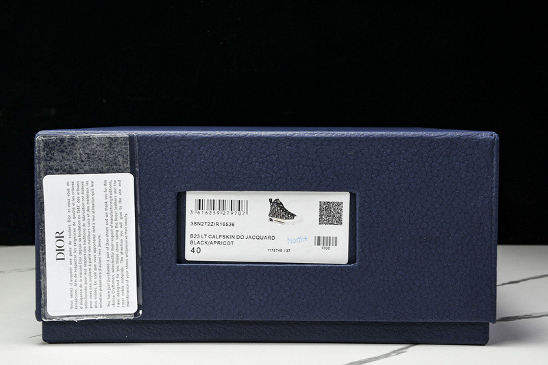 D B23 HIGH-TOP SNEAKERS