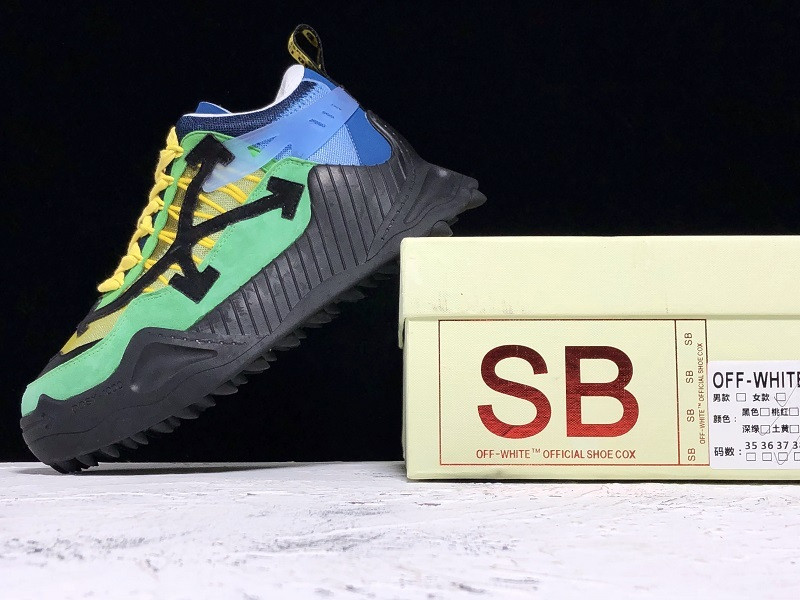 OW C/O ODSY-1000 Sneaker Black and Green