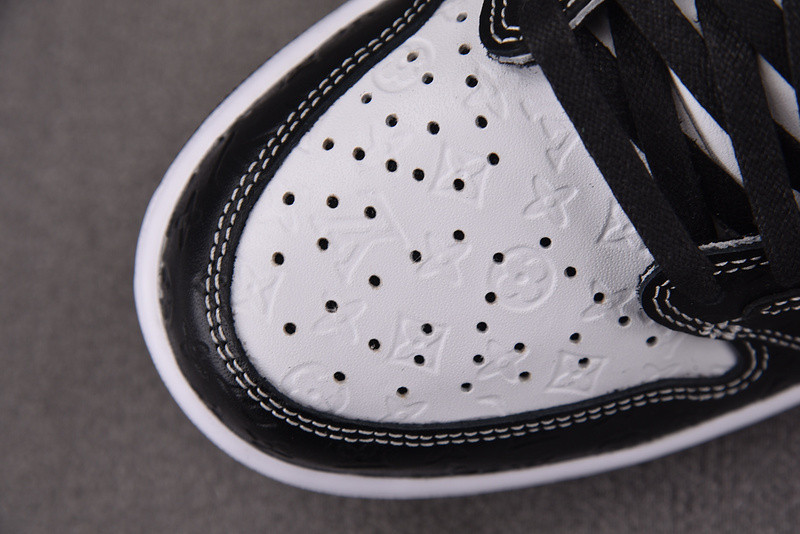 LV x Air Jordan 1 x TS White Black DL2211-001