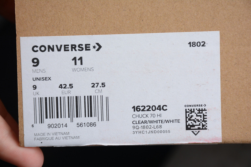 OW X Converse Chuck Taylor All Star 1970S 162204C