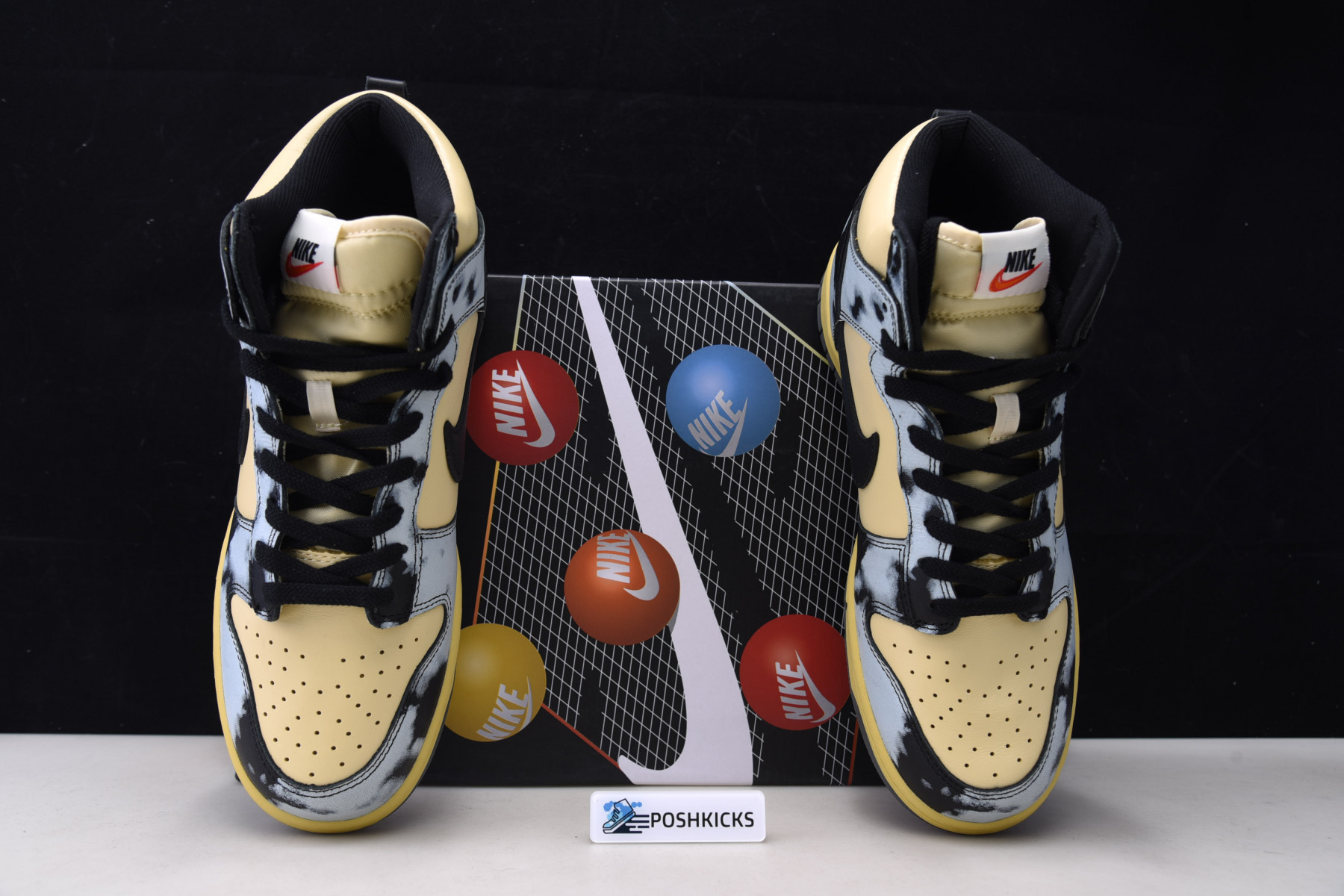 Nike Dunk High 1985 Black Acid Wash DD9404-700