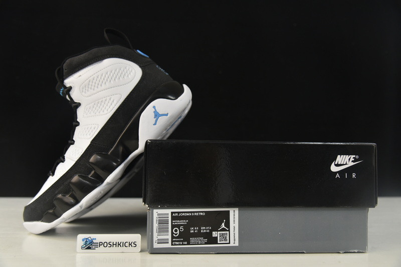 Jordan 9 Retro University Blue - CT8019-140