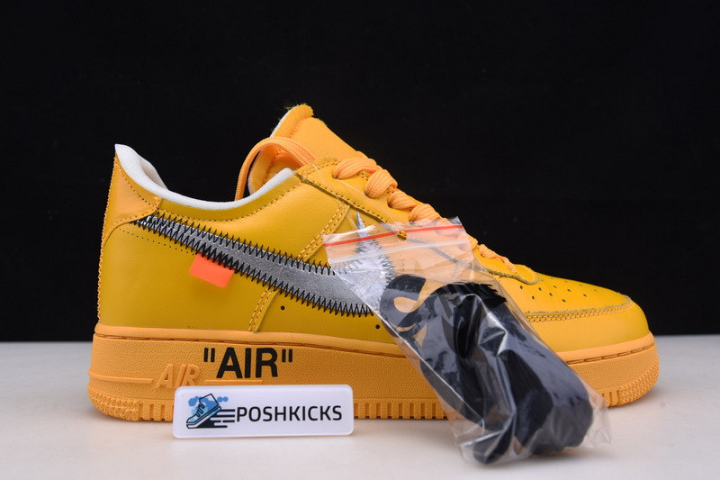 NIKE OW X AIR FORCE 1 LOW UNIVERSITY GOLD DD1876-700