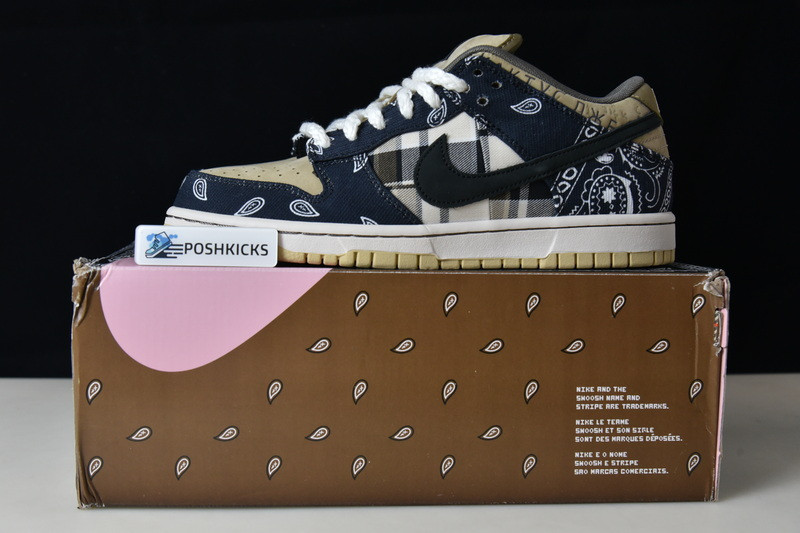 Travis Scott x Nike SB Dunk Low TS CT5053-001H