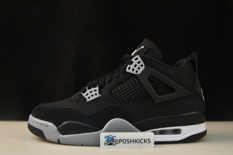 Air Jordan 4 “Black Canvas” DH7138-006