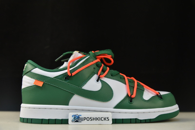 OW X DUNK LOW "PINE GREEN" CT0856-100