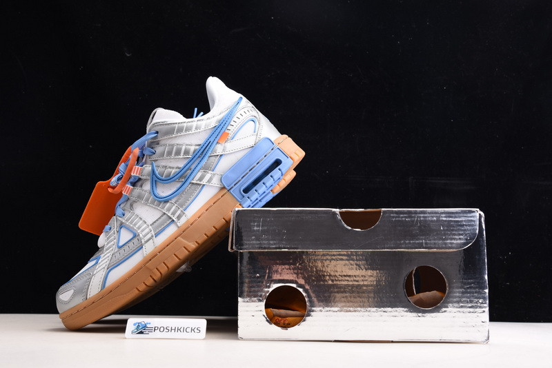 OW x Nike Air Rubber Dunk “University Blue ”CU6015-700