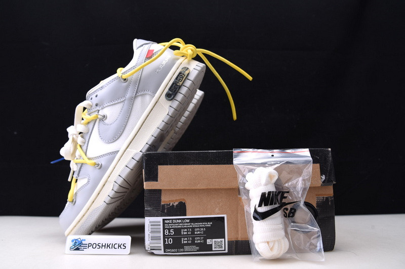 NIKE DUNK LOW OW LOT 27 OF 50 DM1602-120