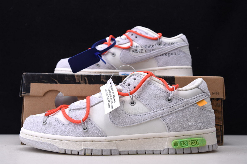 NIKE DUNK LOW OW LOT 13 OF 50 DJ0950-110