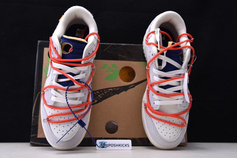 NIKE DUNK LOW OW LOT 13 OF 50 DJ0950-110
