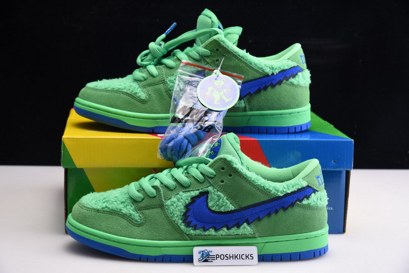 Grateful Dead x Nike SB Dunk Low “Green Bear” CJ5378-300
