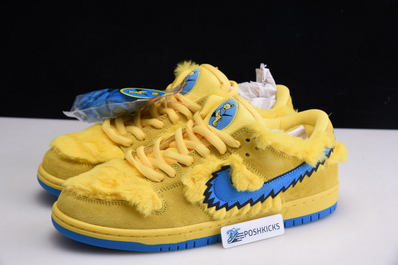 Grateful Dead x Nike SB Dunk Low“ Yellow Bear” CJ5378-700