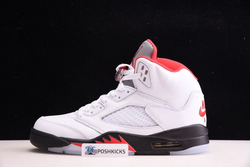 AIR JORDAN 5 FIRE RED 3M SILVER TONGUE 2020 DA1911-102