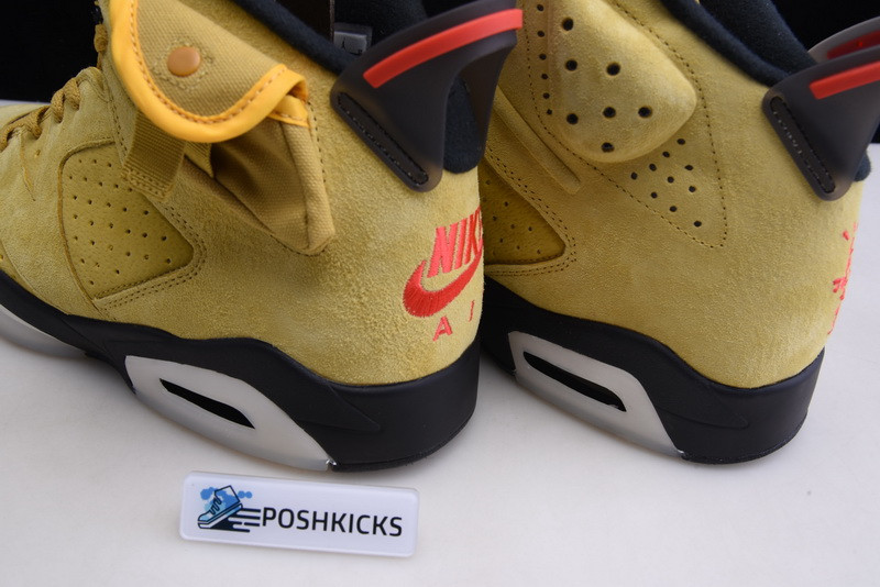 Air Jordan 6 Travis Scott Wheat Yellow CN1084-300