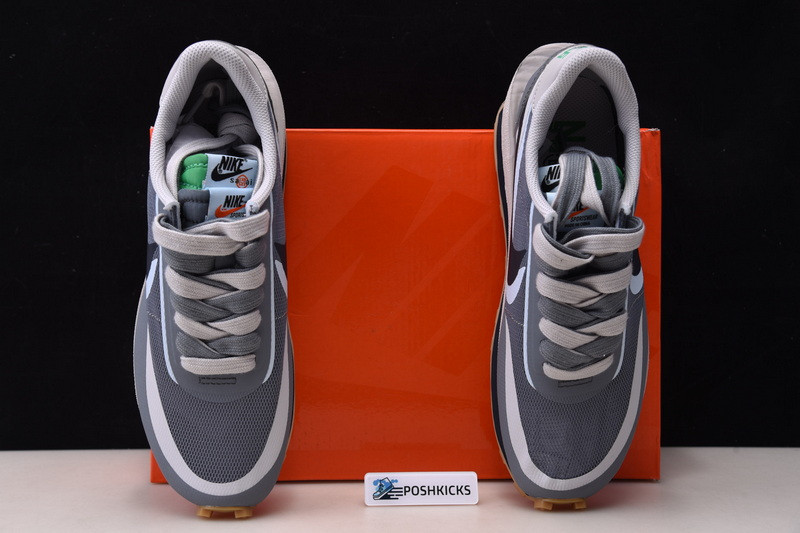 Nike LD Waffle sacai CLOT Kiss of Death 2 Cool Grey DH3114-001