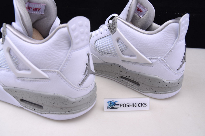 AIR JORDAN 4 WHITE OREO TECH GREY CT8527-100