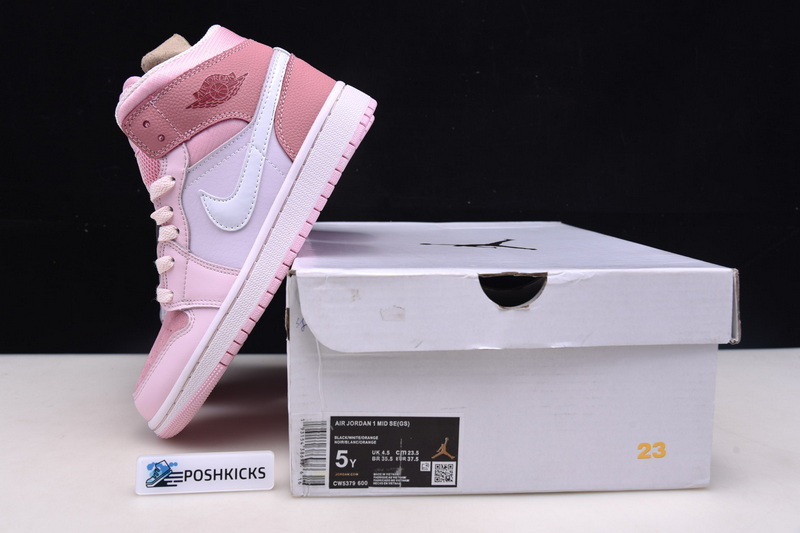AIR JORDAN 1 MID AIR “DIGITAL PINK” CW5379-600