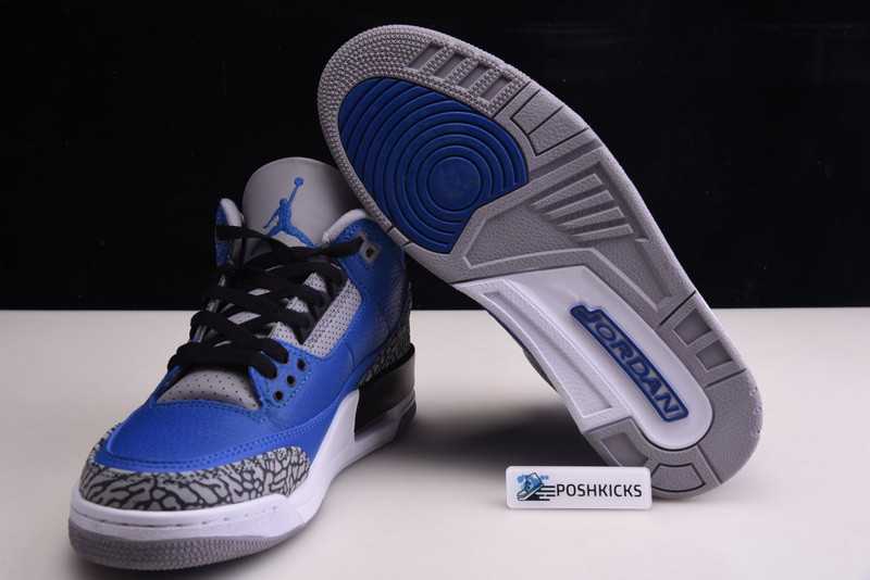 AIR JORDAN 3 RETRO "VARSITY ROYAL" CT8532-400
