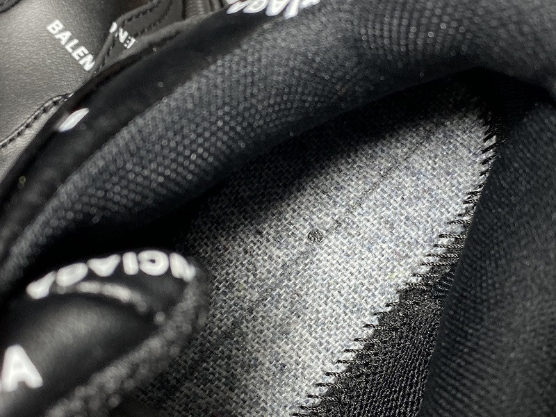 Ba*len*cia*ga triple s sneakers (black with logo) 536737 w2fa1 1090