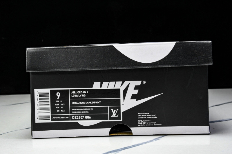 LV x Air Jordan 1 Low DZ2507 00