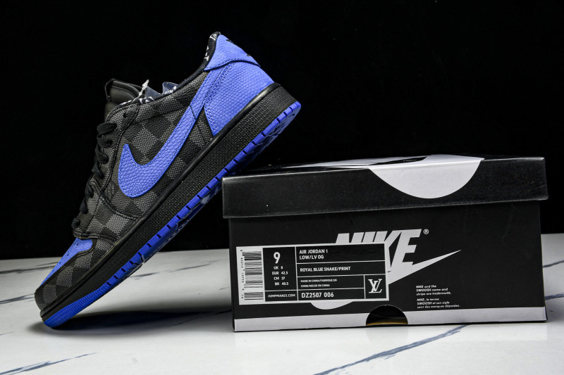 LV x Air Jordan 1 Low DZ2507 00