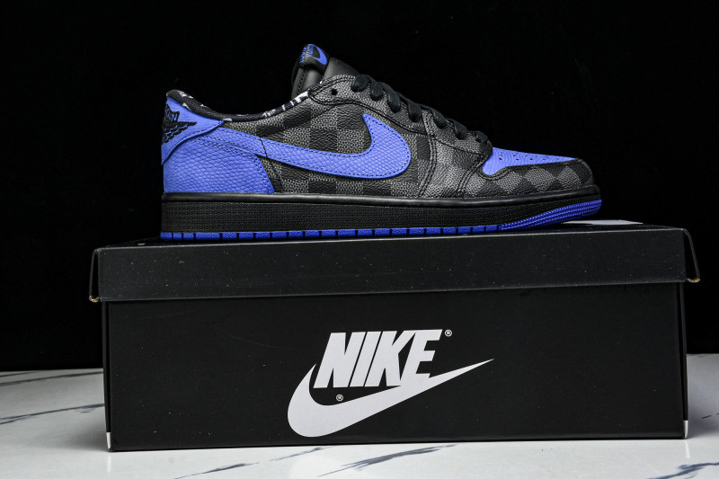 LV x Air Jordan 1 Low DZ2507 00