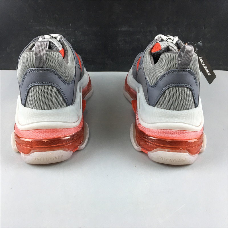 Ba*len*cia*ga triple s trainers clear sole grey red 541624 w0901 2262