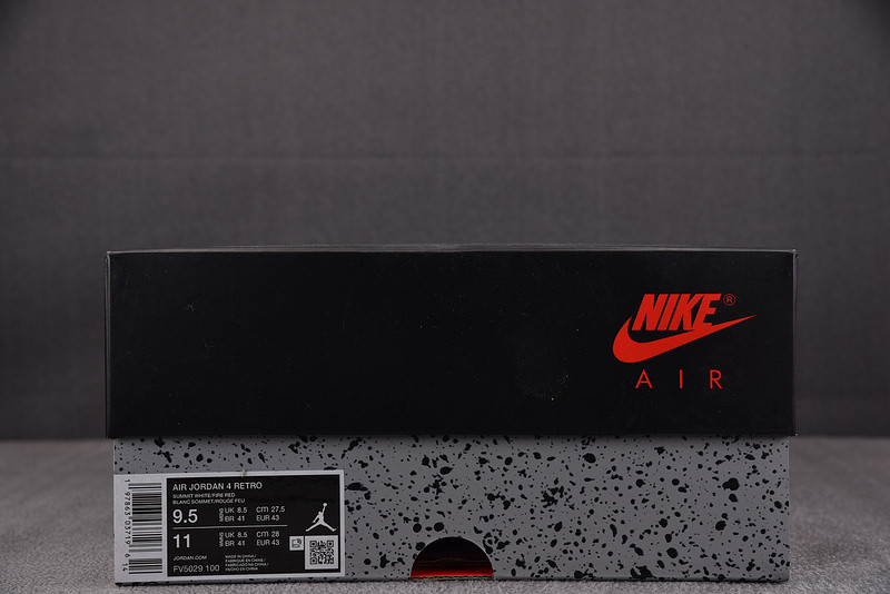 Air Jordan 4 "White Cement" 2025 FV5029-100