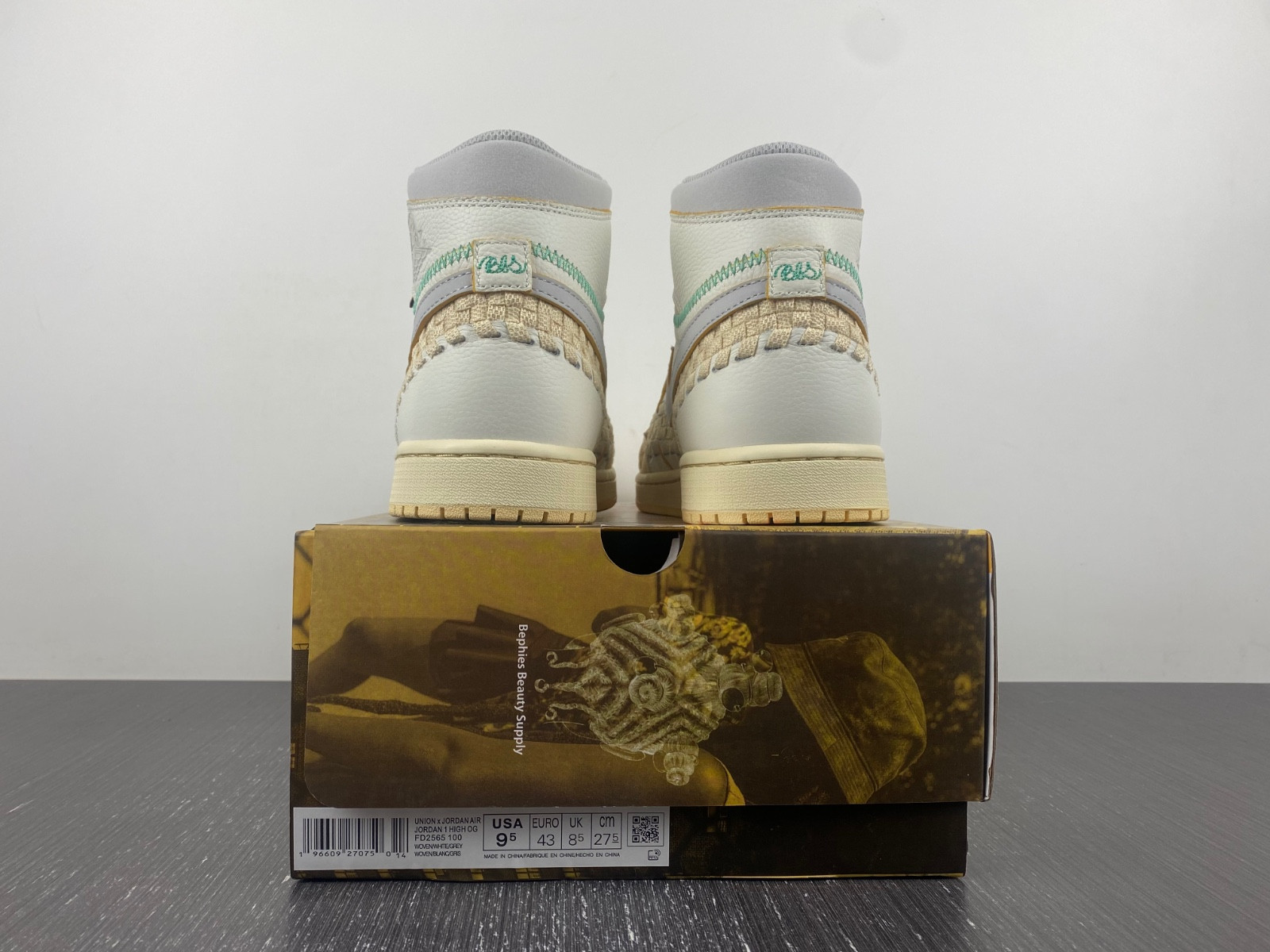 THE UNION X AIR JORDAN 1 HIGH OG “WOVEN” FD2565-100