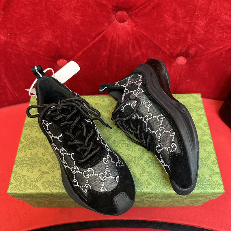 G*u*i run lace-up sneakers