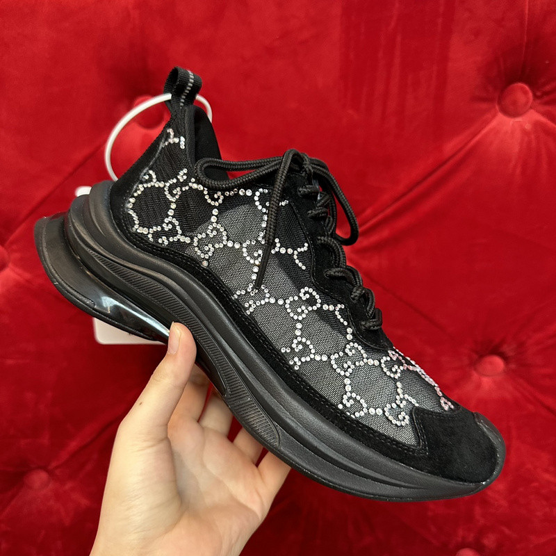 G*u*i run lace-up sneakers