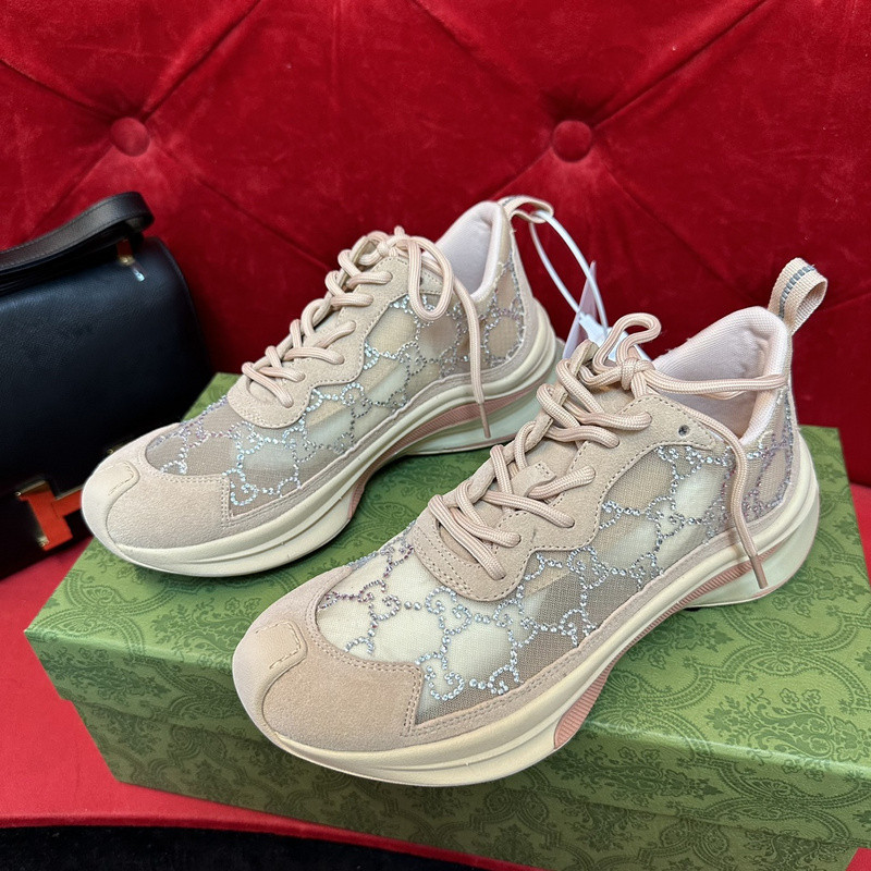 G*u*i run lace-up sneakers