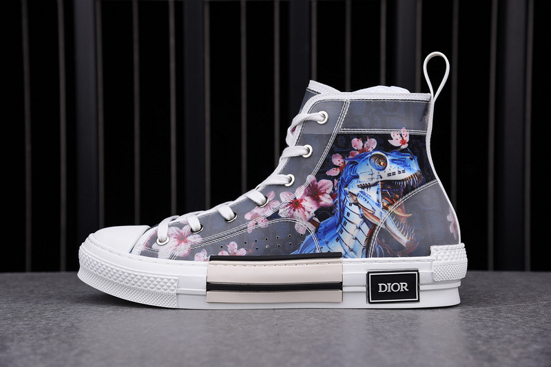 D B23 HIGH-TOP SNEAKERS