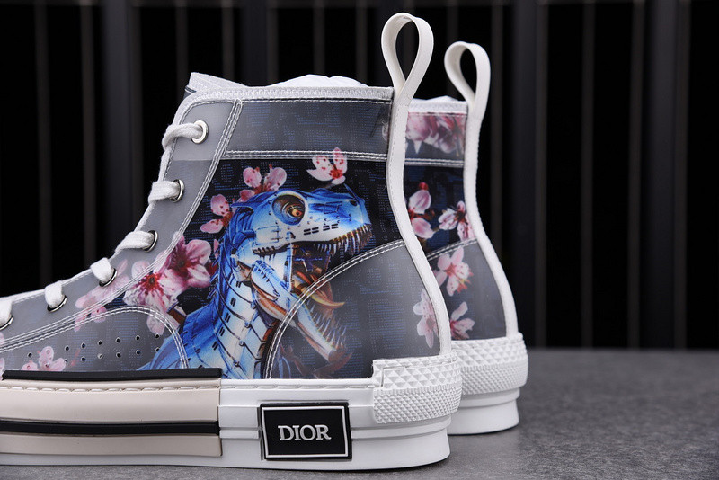 D B23 HIGH-TOP SNEAKERS