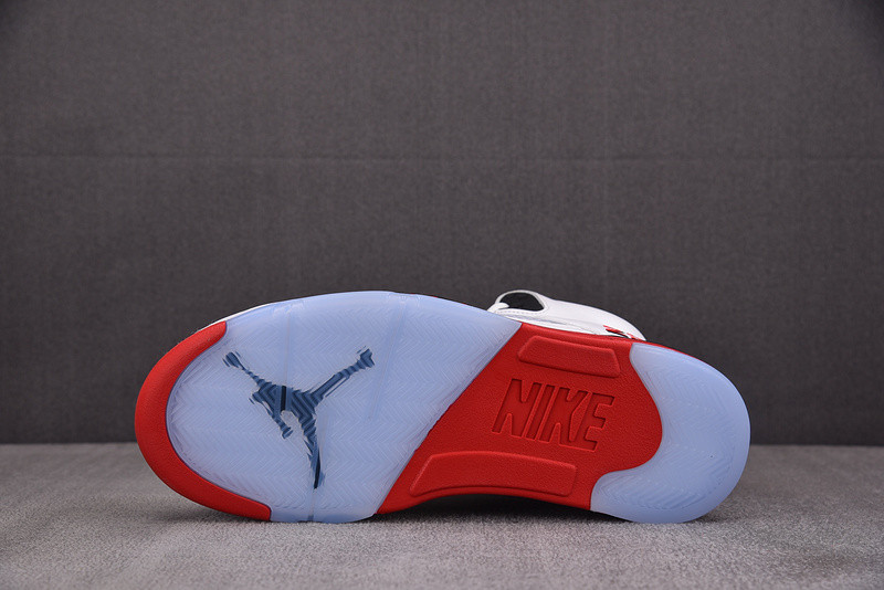 Air Jordan 5 Fire Red Black Tongue 2025 HQ7978-101