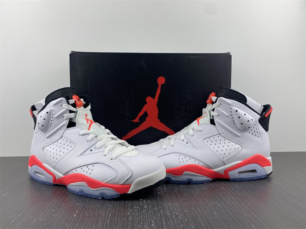 Jordan 6 Retro Infrared White (2014) 384664-123