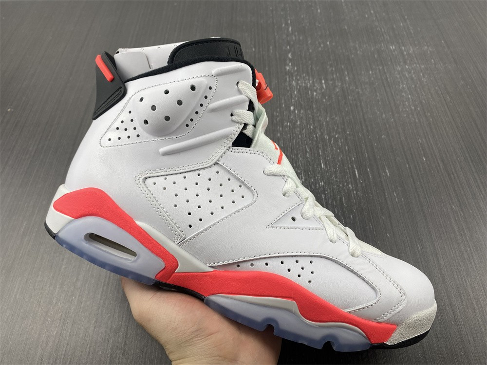 Jordan 6 Retro Infrared White (2014) 384664-123