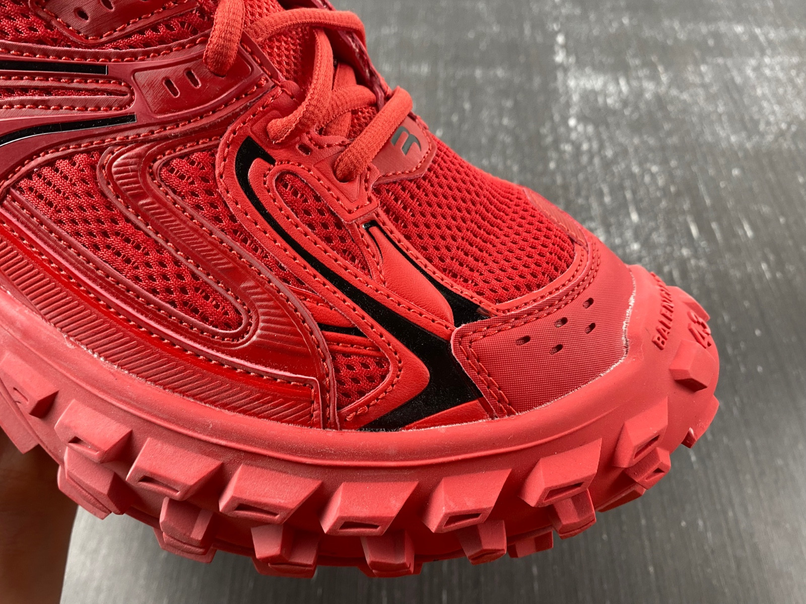 Ba*len*cia*ga bouncer chunky-sole sneakers